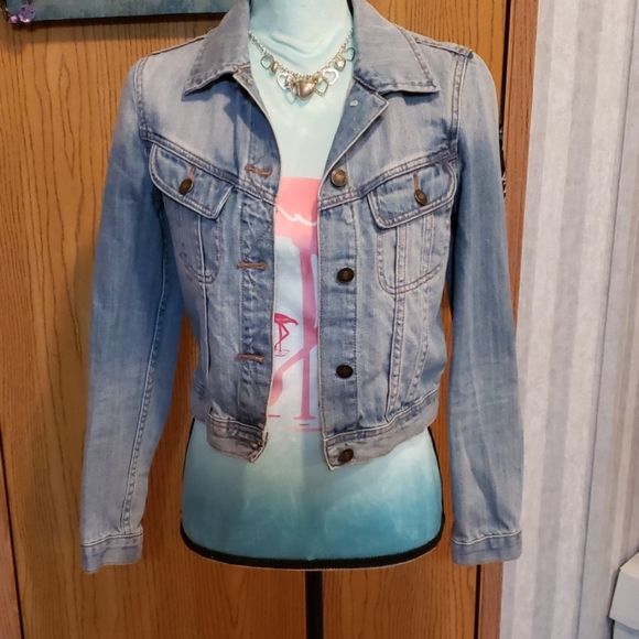 Forever 21 Jean Jacket Size Small - Picture 5 of 6